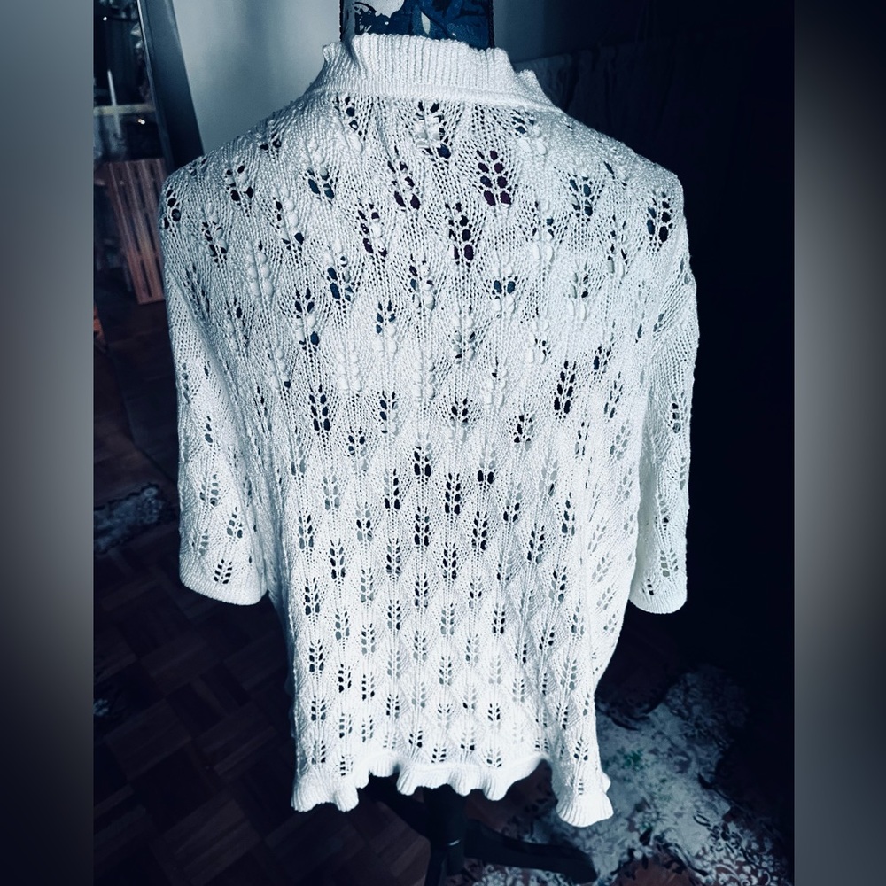 Laura Plus crochet sweater - Picture 3 of 3